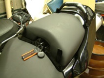 Easy luggage tie down points