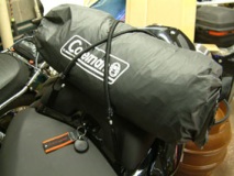 Easy luggage tie down points